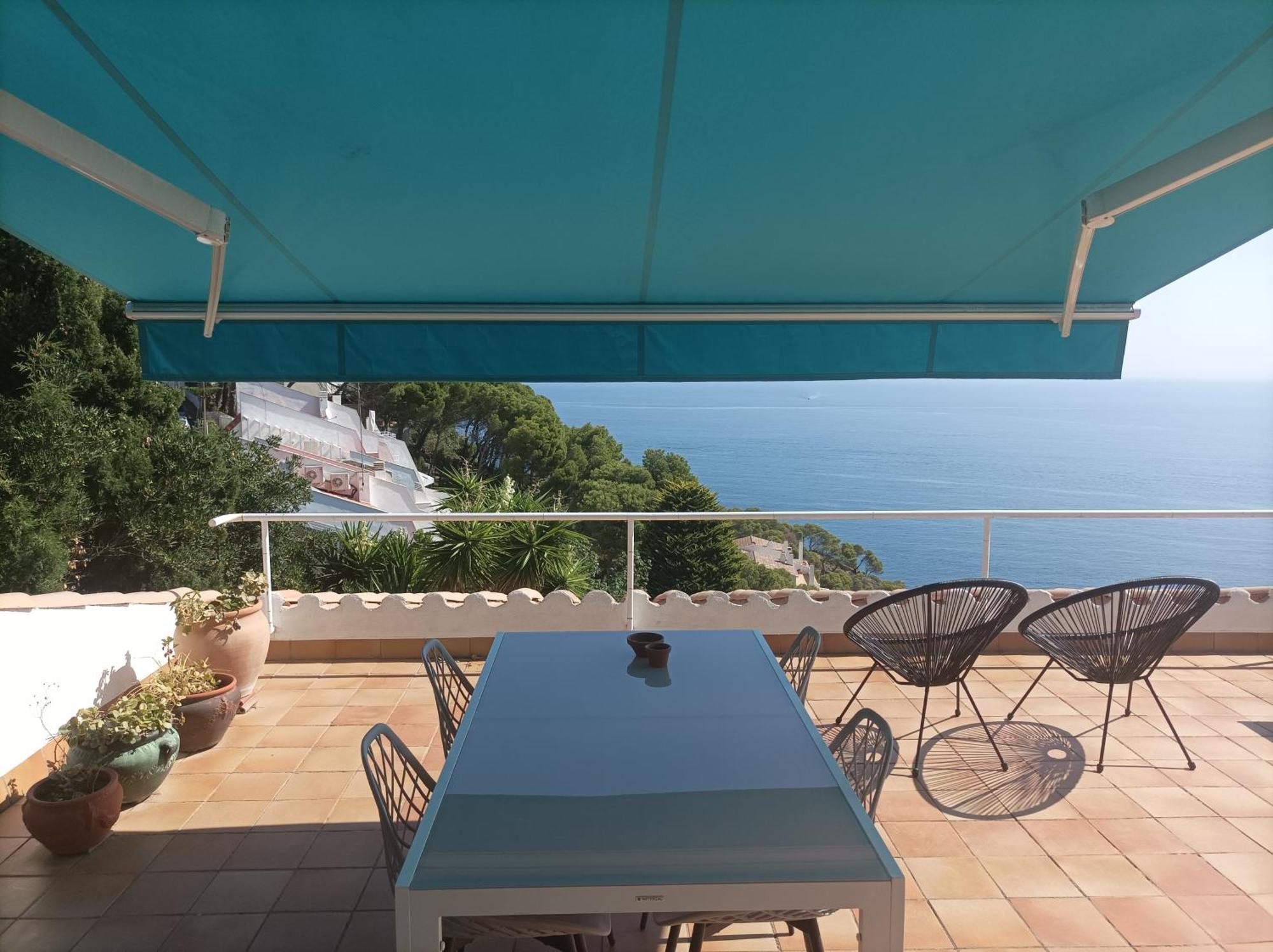 "La Terrasse De La Mer 8" -Climatisation-Wifi-Bbq -Piscine-Parking Begur Exterior photo